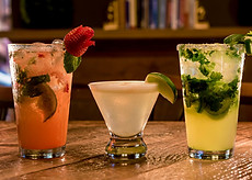 Cocktails,Caipirinha, mojitos